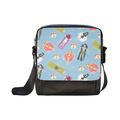 Beach Float - Crossbody Nylon Bag Crossbody Bags Printed Offshore Summer