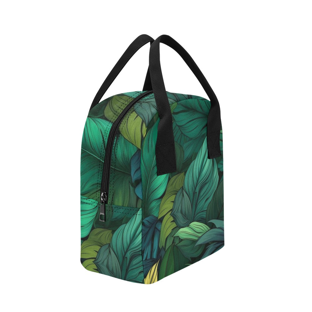 Tropical Leaves - Lunch Bag