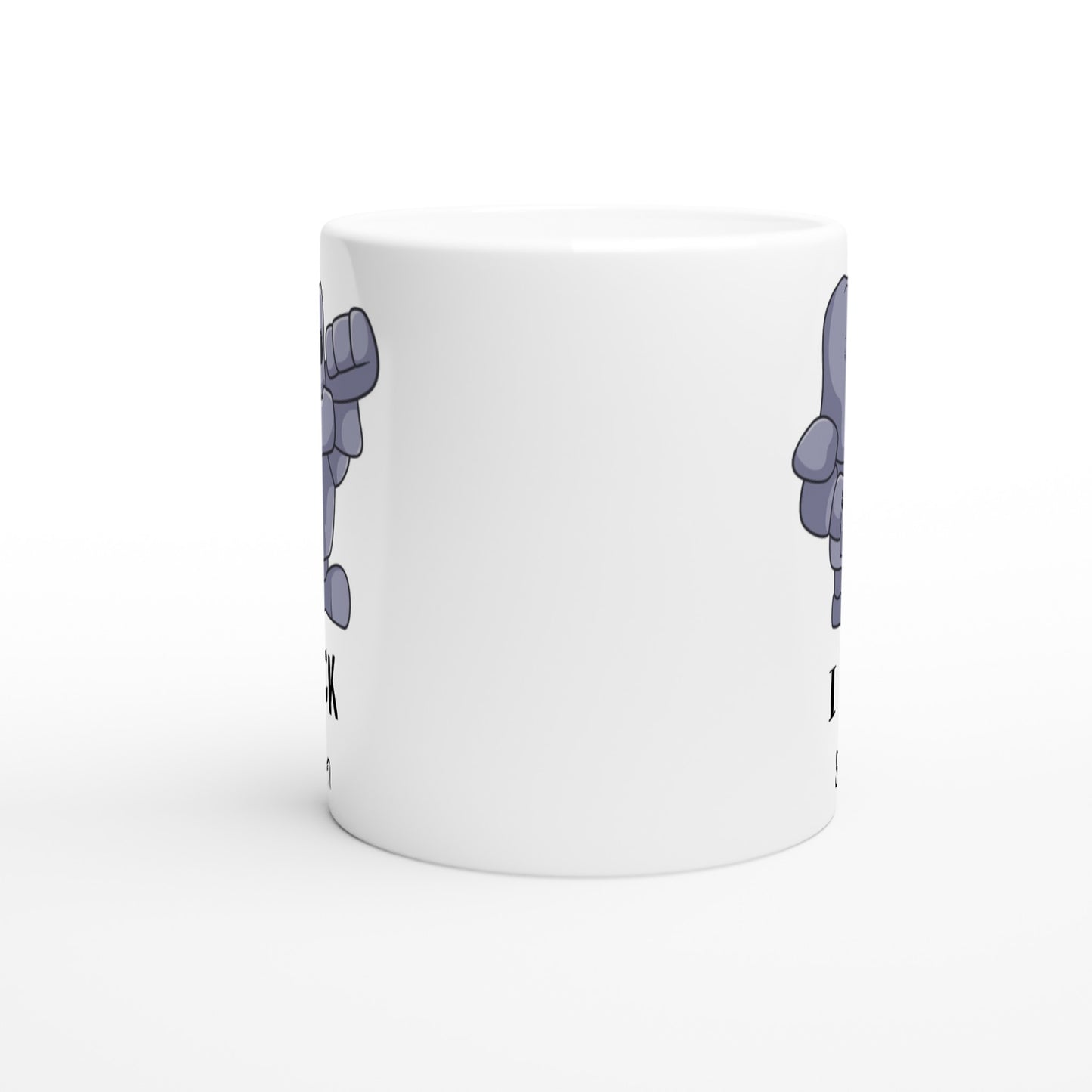 Pesonalise - I Rock - White 11oz Ceramic Mug Personalised Mug customise Music personalise