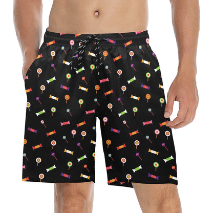 Candy - Men's Mid-Length Beach Shorts