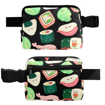 Happy Sushi - Belt Bag Belt Bag Food Printed Offshore