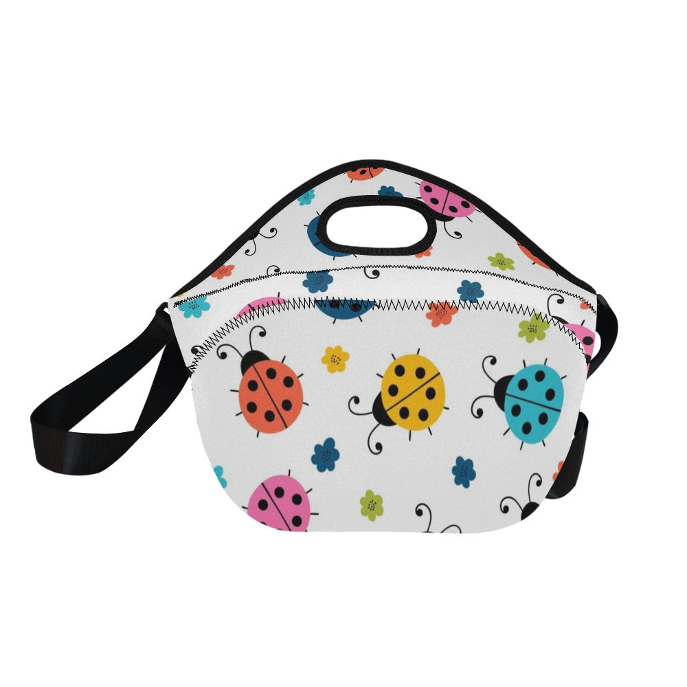 Ladybugs - Neoprene Lunch Bag/Large