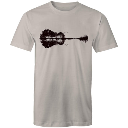 Guitar Reflection - Mens T-Shirt