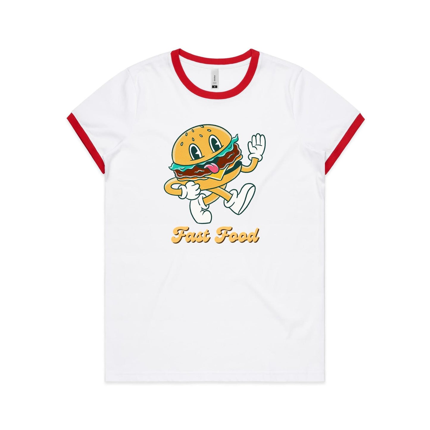 Fast Food - Women's Ringer Tee