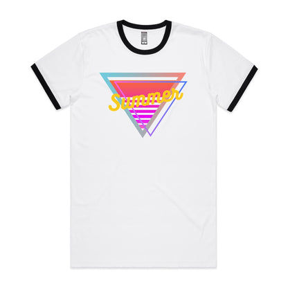 80's Summer - Staple Ringer Tee