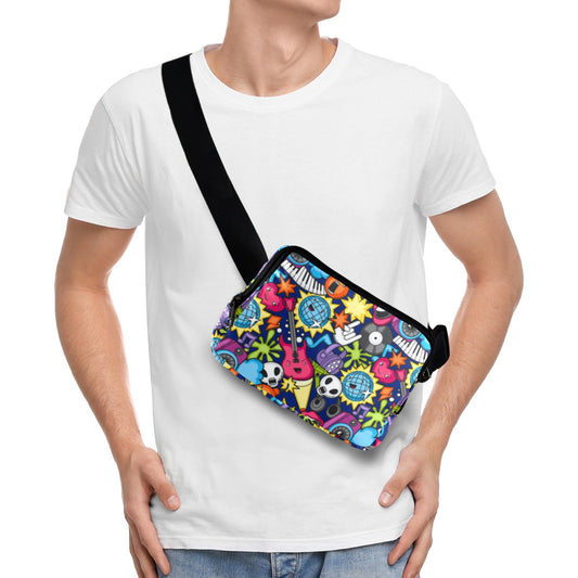 Sticker Music - Belt Bag Belt Bag Music Printed Offshore