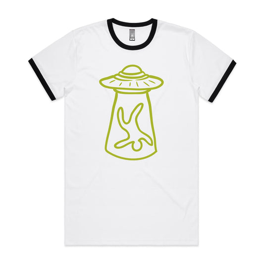 Alien Abduction - AS Colour Staple Ringer Tee