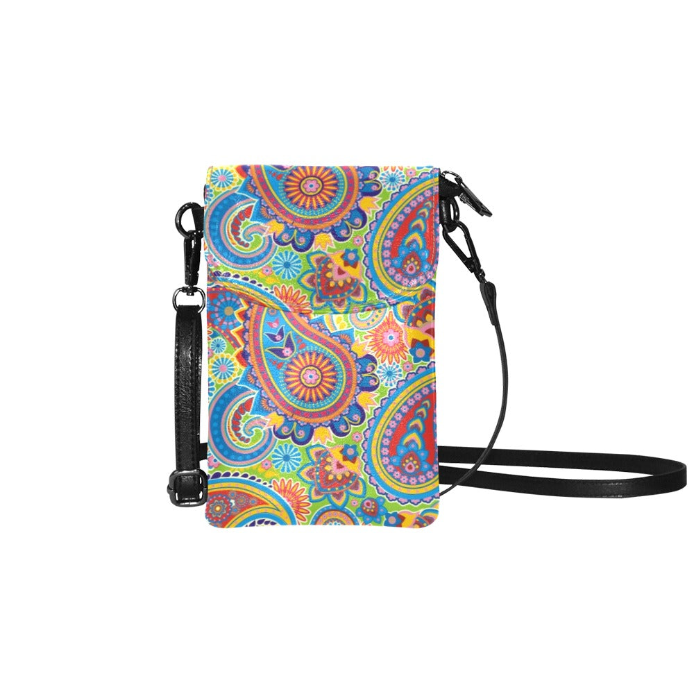 Paisley - Small Phone Purse / Bag