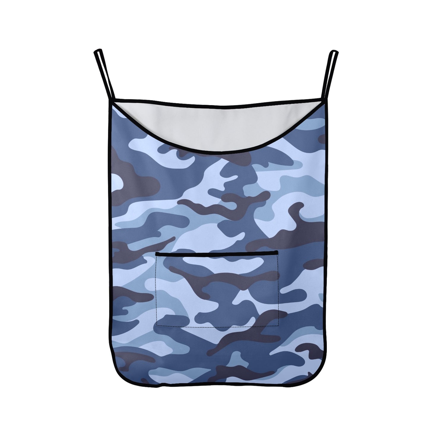 Blue Camouflage - Hanging Laundry Bag