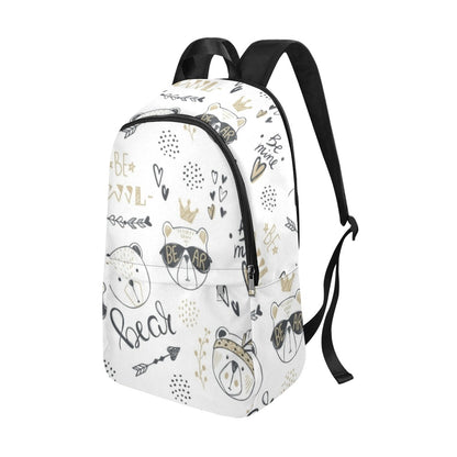 Bears - Fabric Backpack for Adult Adult Casual Backpack animal