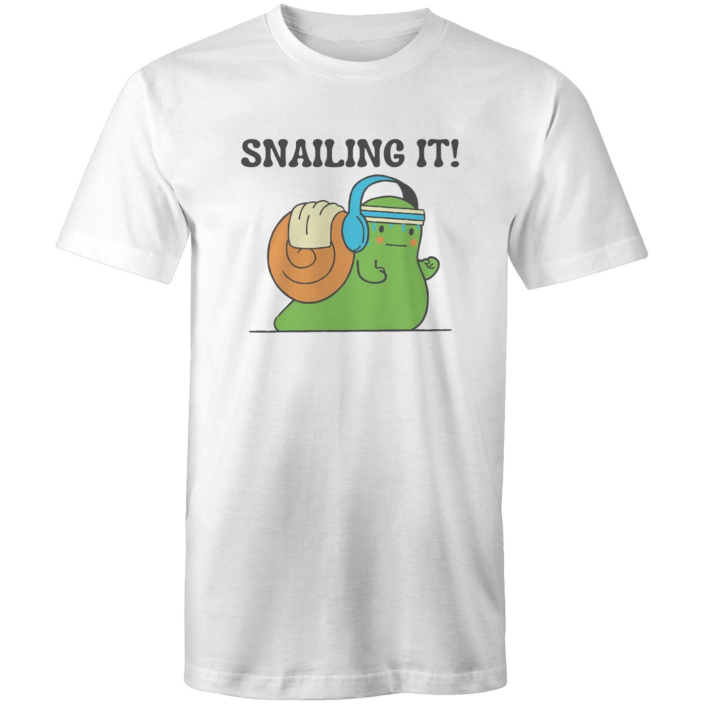 Snailing It - Mens T-Shirt