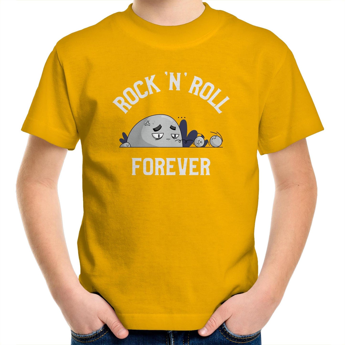 Rock And Roll Forever - Kids Youth T-Shirt