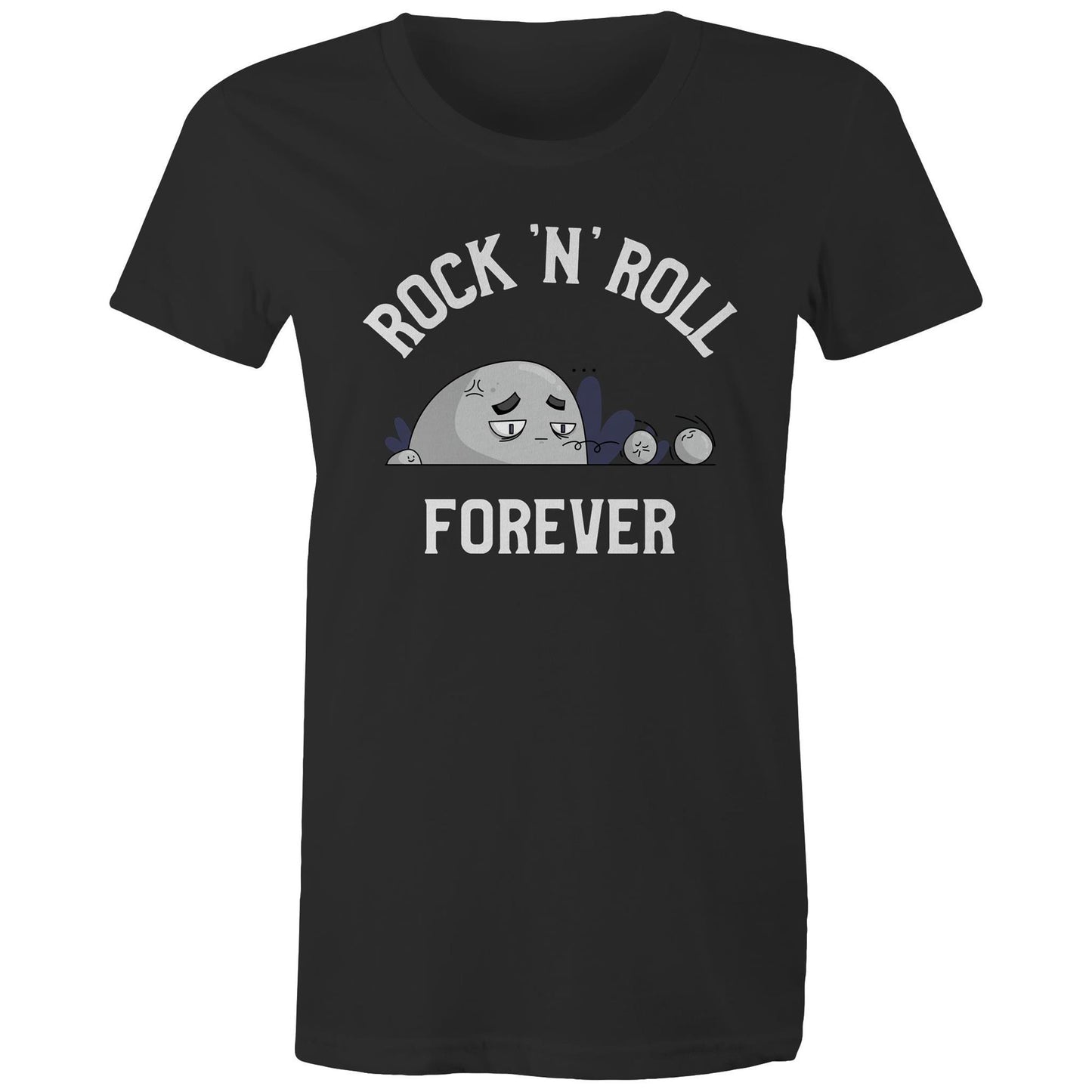 Rock And Roll Forever - Womens T-shirt