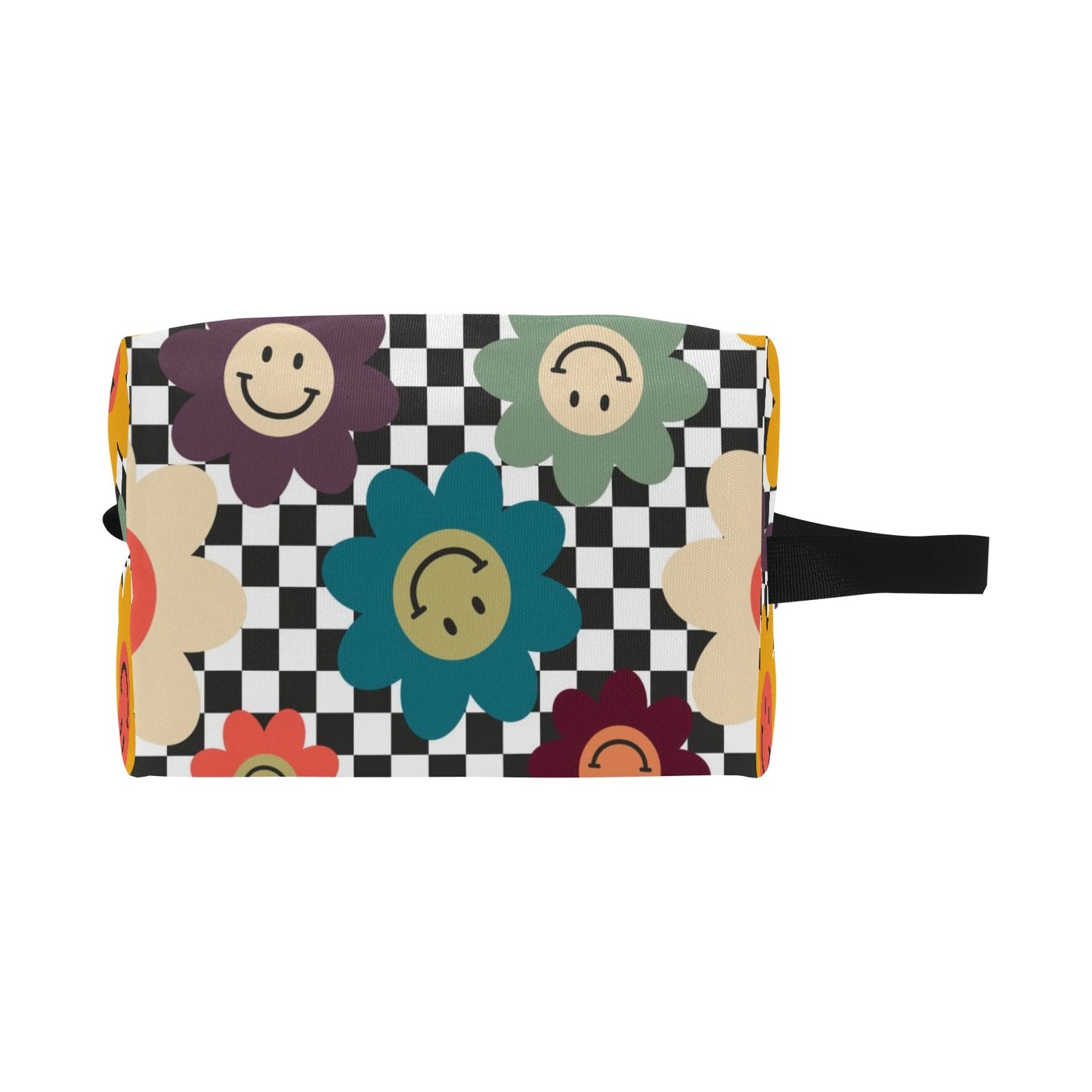 Happy Retro Flowers - Wash Bag