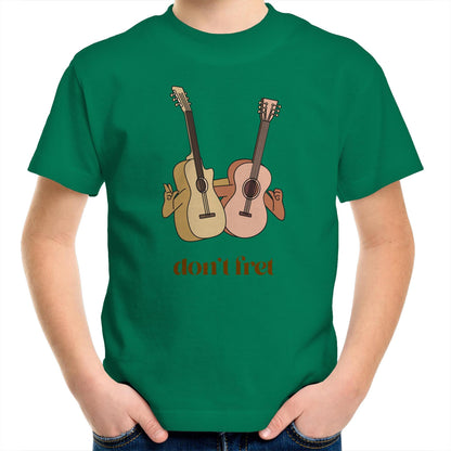 Don't Fret, Guitars - Kids Youth T-Shirt