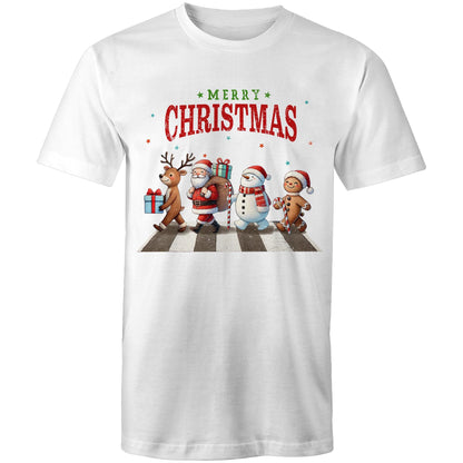 Fab Four, Merry Christmas - Mens T-Shirt