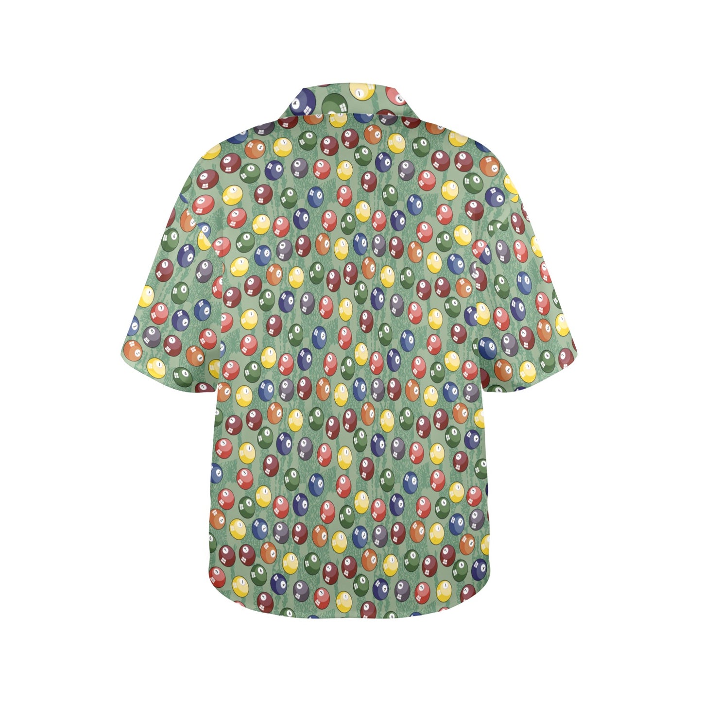 Pool Balls - Womens Hawaiian Shirt