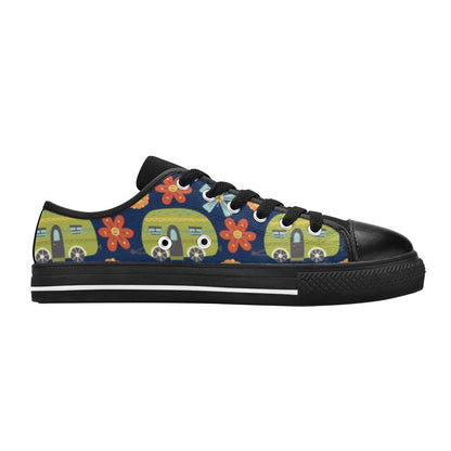 Hippy Caravan - Women's Classic Canvas Shoes