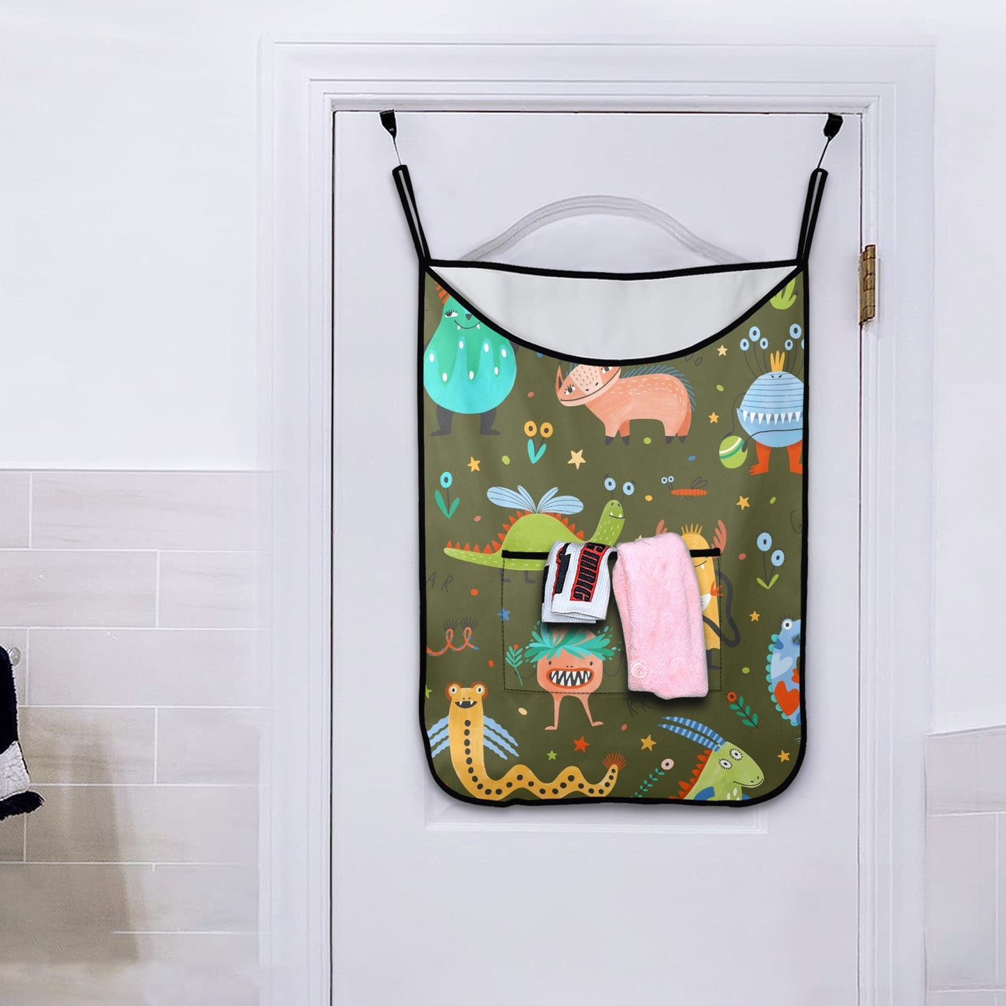 Monsters - Hanging Laundry Bag