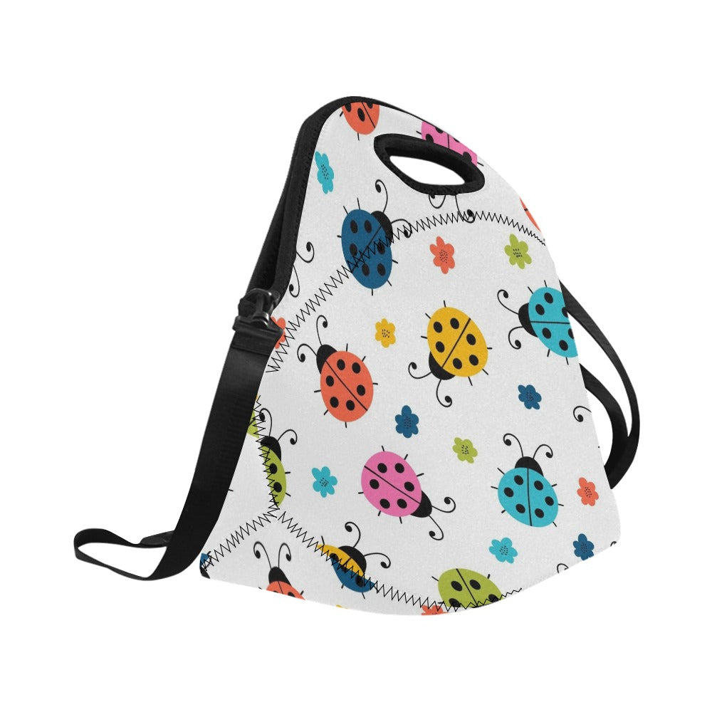 Ladybugs - Neoprene Lunch Bag/Large