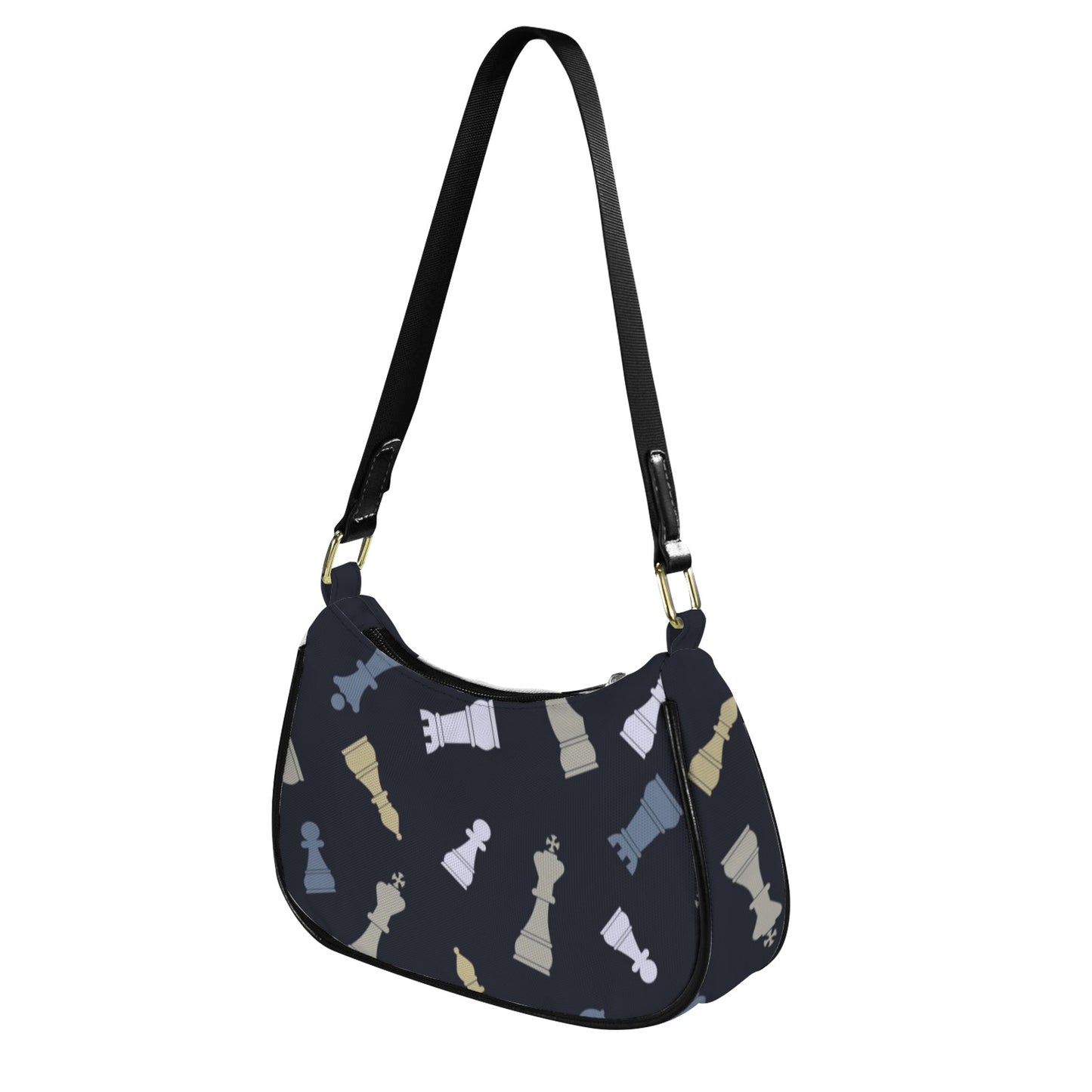 Chess Pattern - Small Shoulder Bag