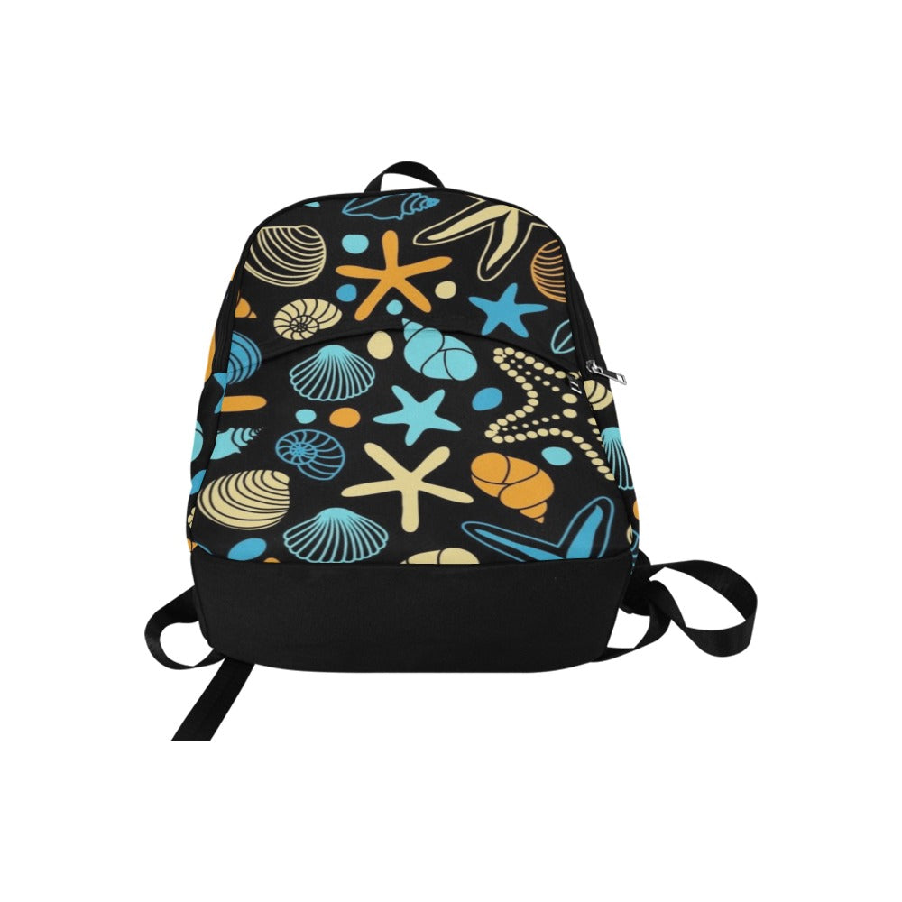 Starfish And Shells - Fabric Backpack for Adult Adult Casual Backpack Summer