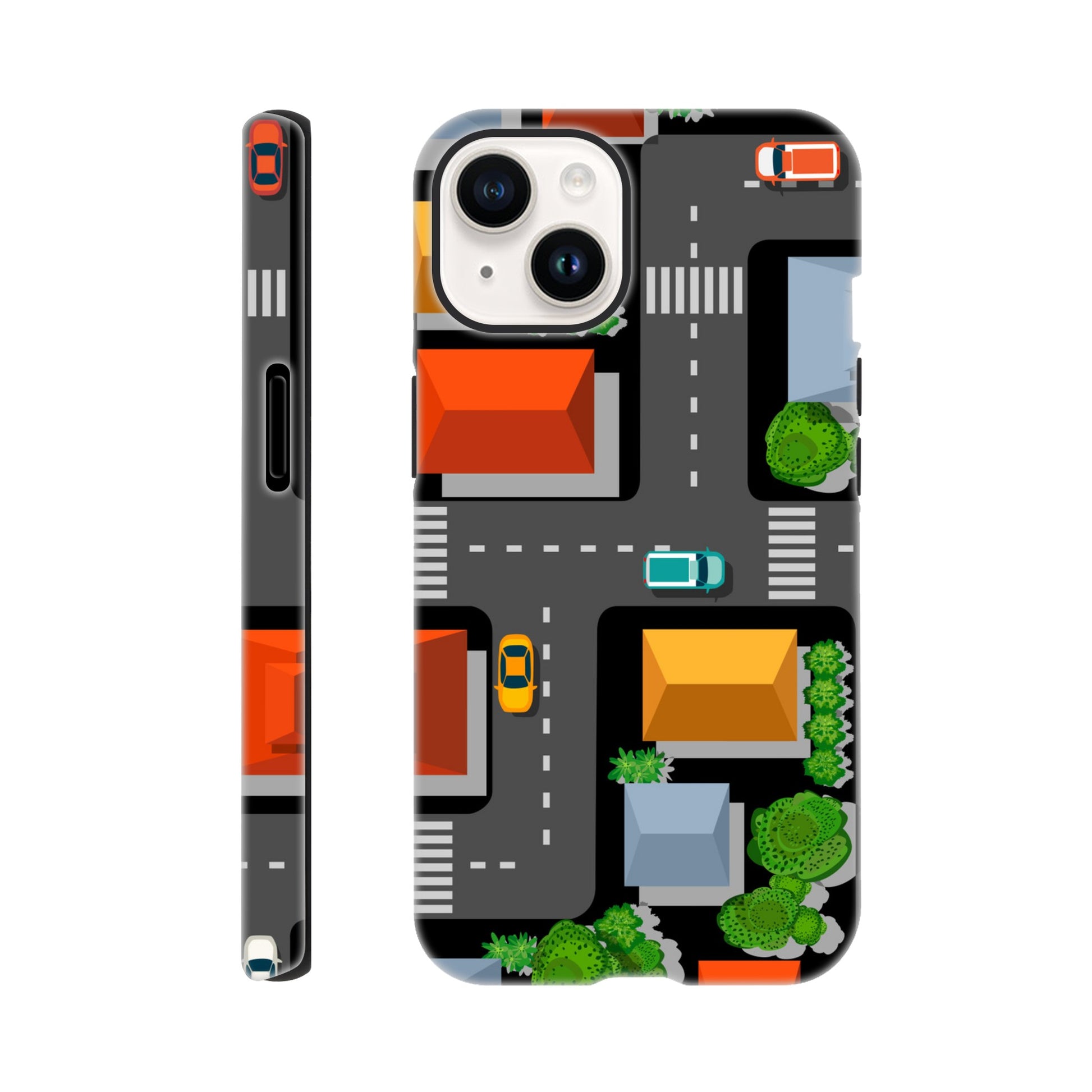 Road Map - Phone Tough Case iPhone 14 Phone Case Globally Fulfilled