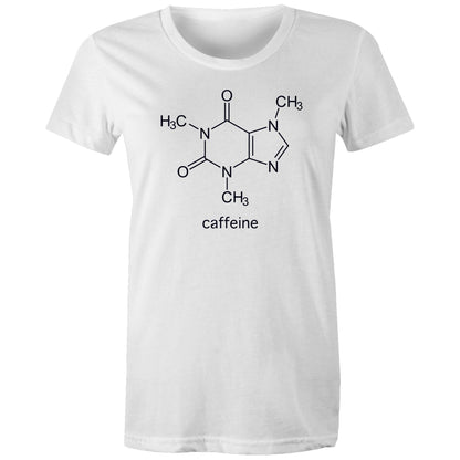 Caffeine Molecule - Womens T-shirt