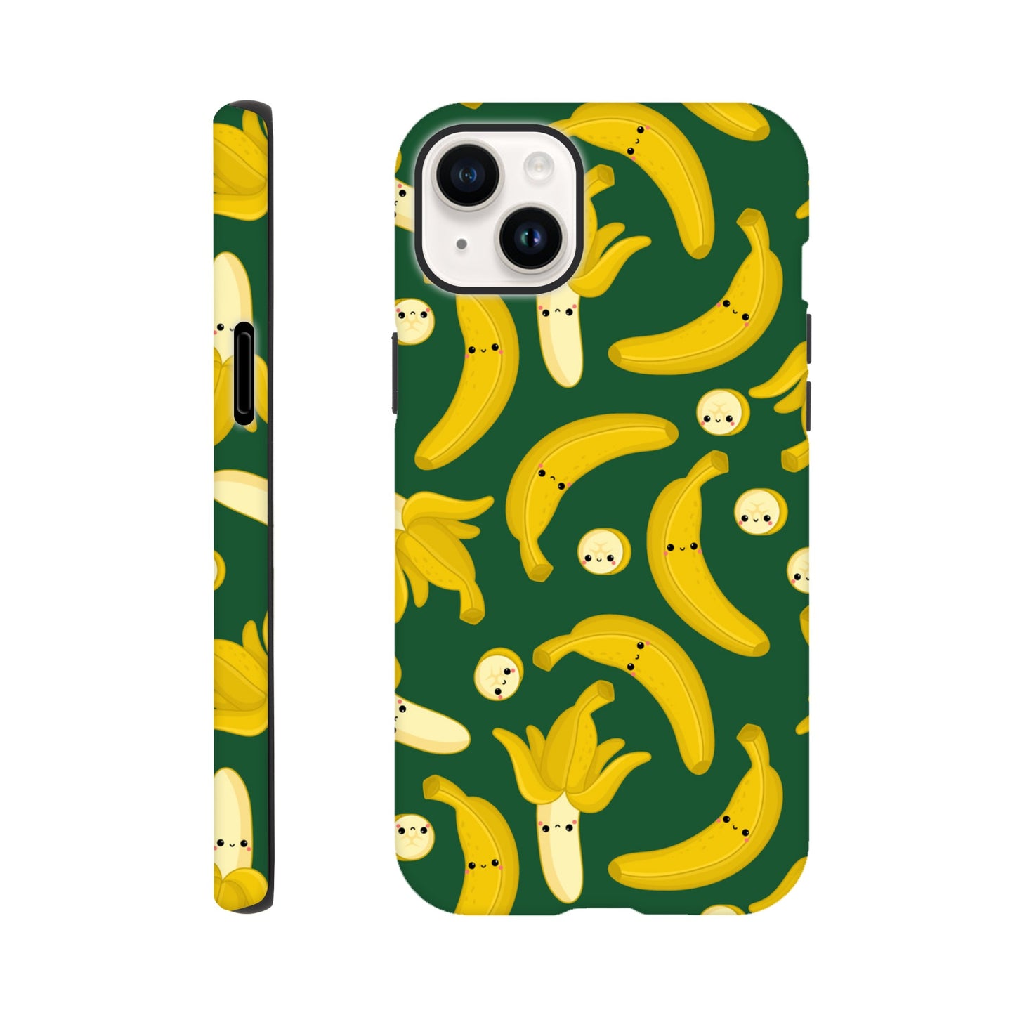 Happy Bananas - Phone Cases Tough case Apple - iPhone 14 Plus Print Material Globally Fulfilled