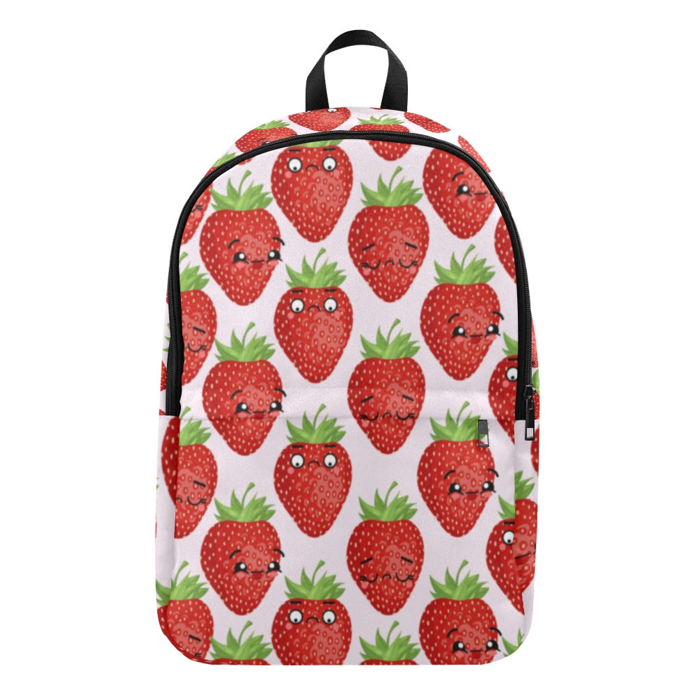 Strawberry Characters - Fabric Backpack for Adult Adult Casual Backpack Food