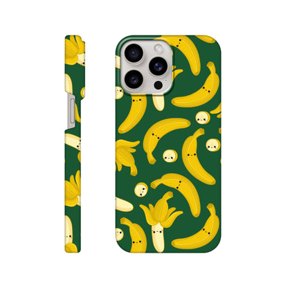 Happy Bananas - Phone Cases Slim case Apple - iPhone 15 Pro Max Print Material Globally Fulfilled