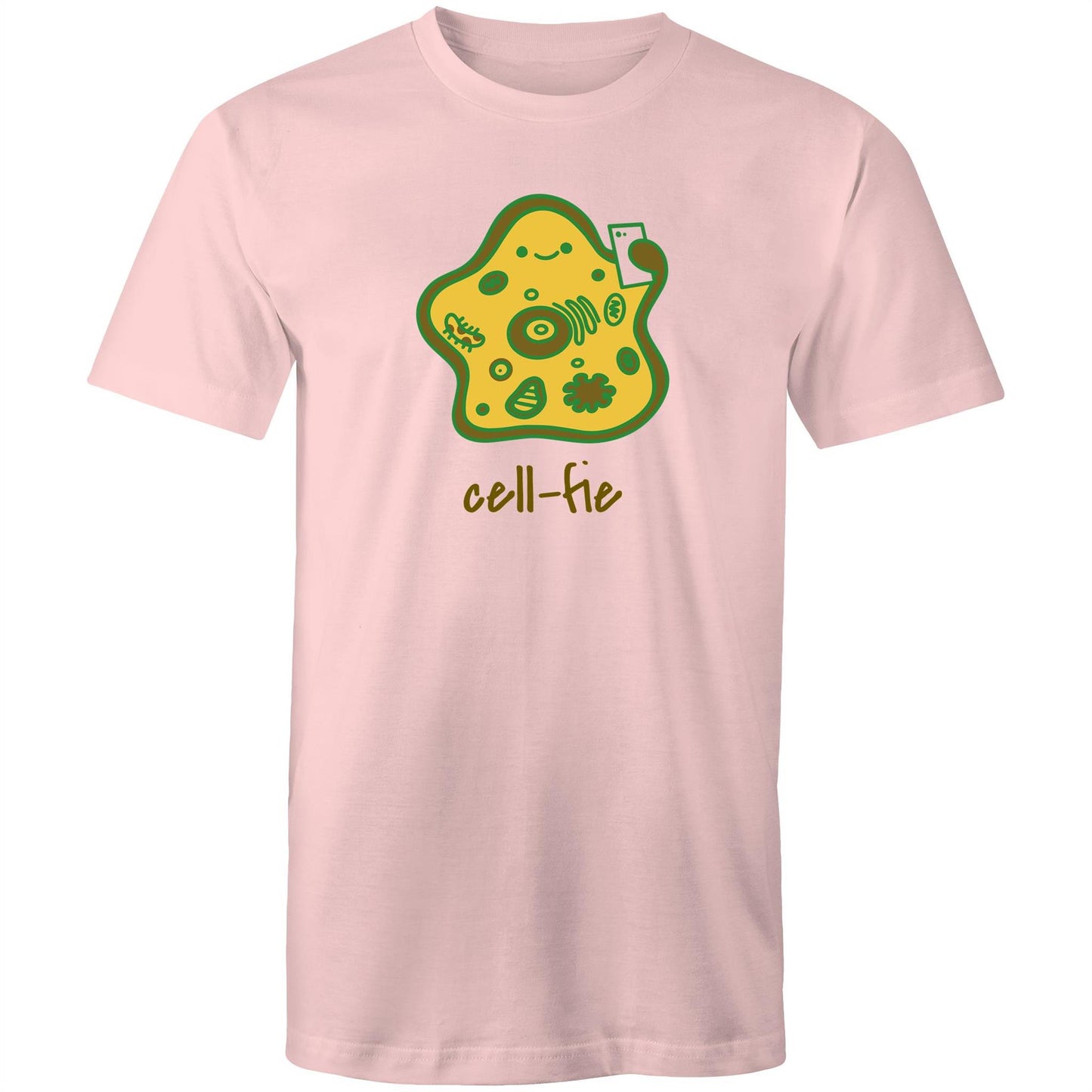 Cell-fie, Cell, Selfie - Mens T-Shirt