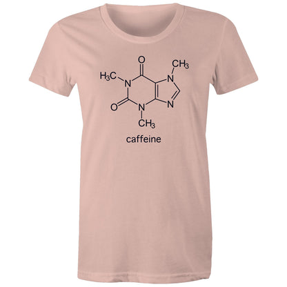 Caffeine Molecule - Womens T-shirt