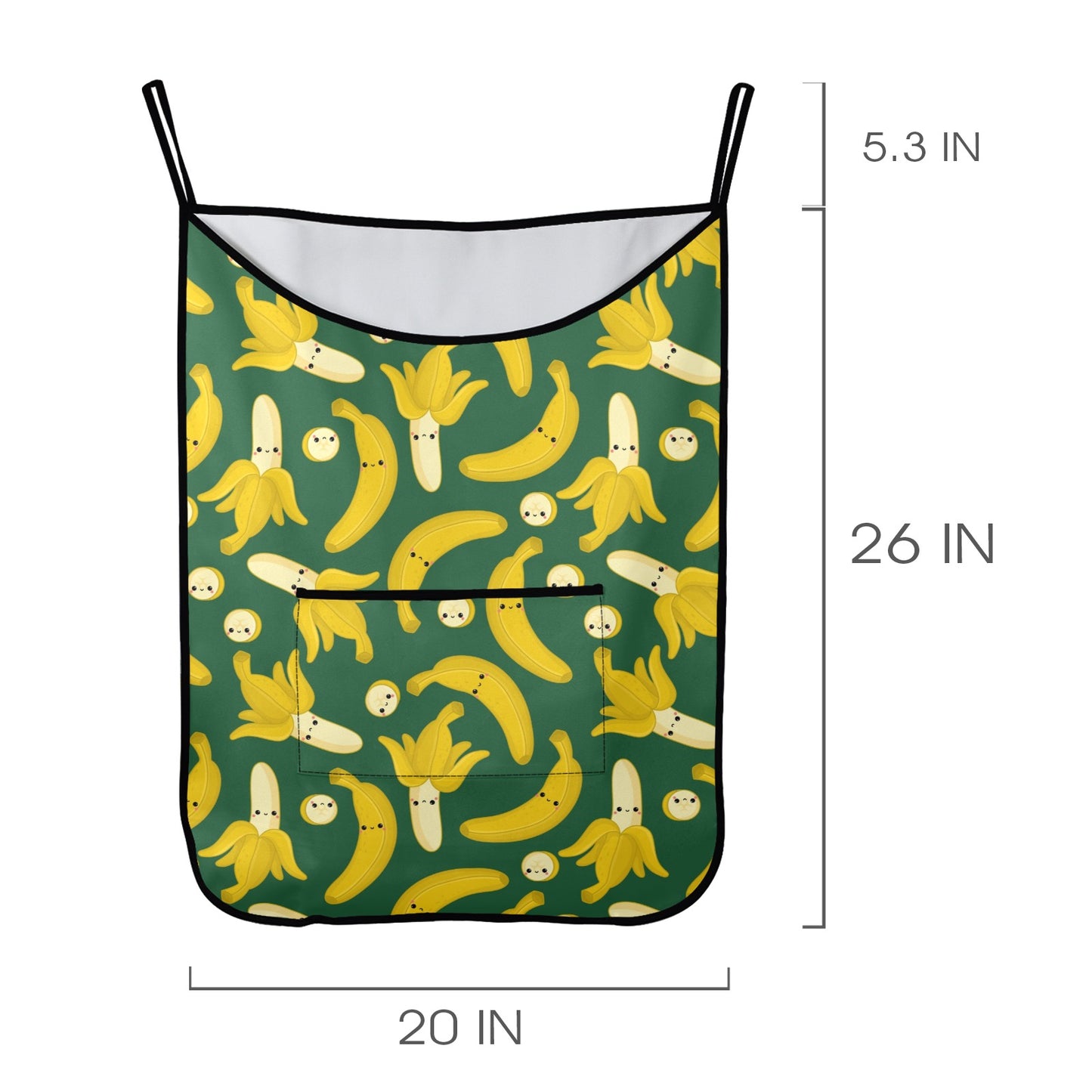 Happy Bananas - Hanging Laundry Bag