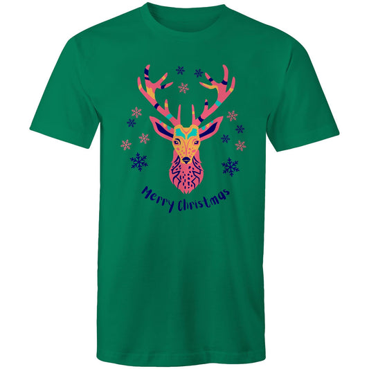 Christmas Deer - Mens T-Shirt