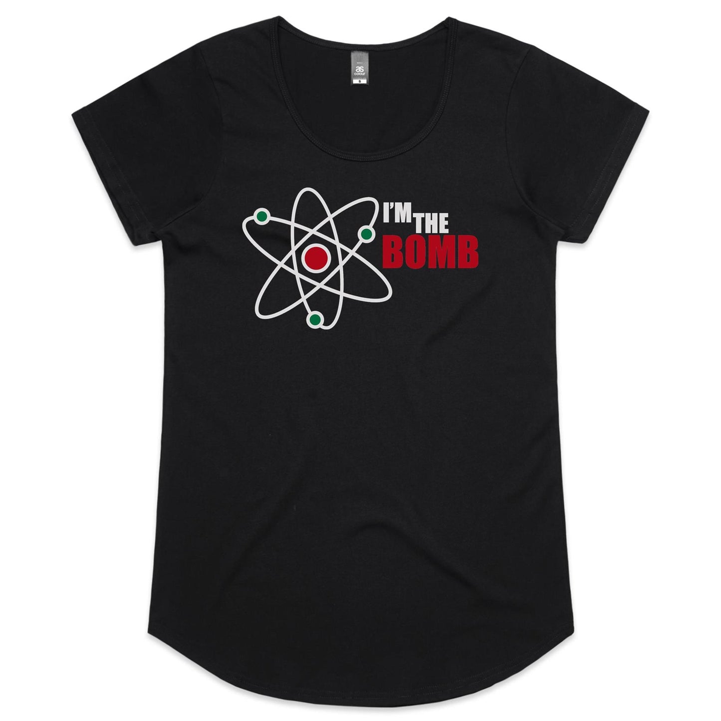 I'm The Bomb, Atom - Womens Scoop Neck T-Shirt