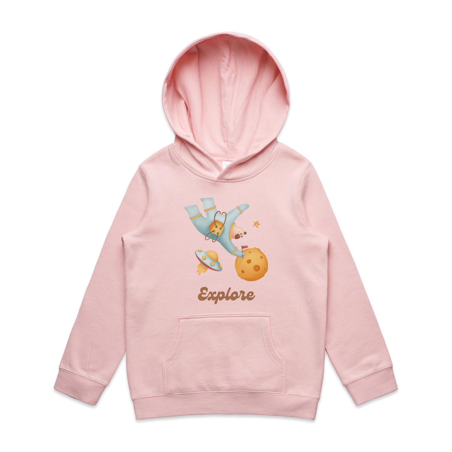 Explore, Astronaut, Space - Youth Supply Hood