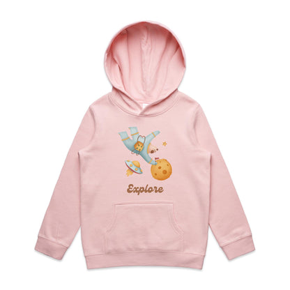 Explore, Astronaut, Space - Youth Supply Hood