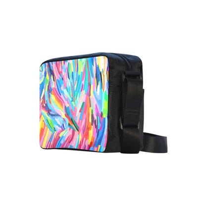 Brushstrokes - Classic Cross-body Nylon Bag