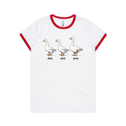 Duck Duck Goose - Women's Ringer Tee