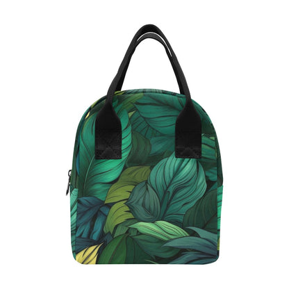 Tropical Leaves - Lunch Bag