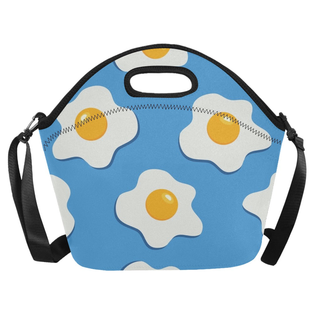 Fried Eggs - Neoprene Lunch Bag/Large