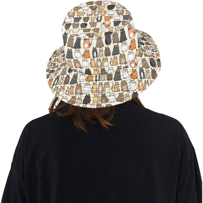 Lots Of Cats - Womens Bucket Hat