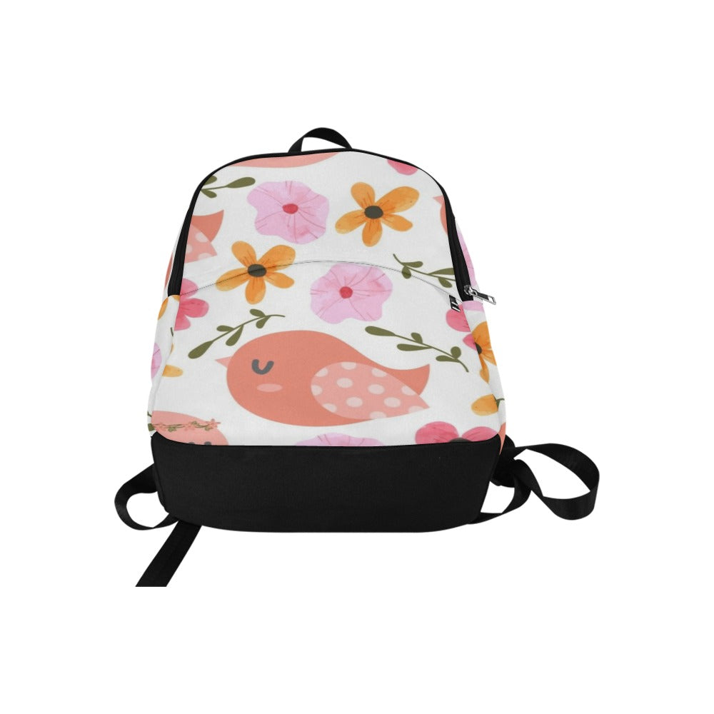 Lovely Birds - Fabric Backpack for Adult Adult Casual Backpack animal Printed Offshore