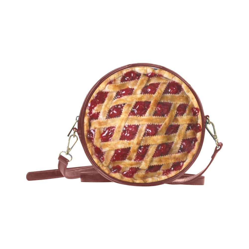 Cherry Pie - Round Sling Bag