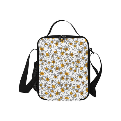 Eggs Abstract - Crossbody Lunch Bag for Kids Kids Crossbody Lunch Bag