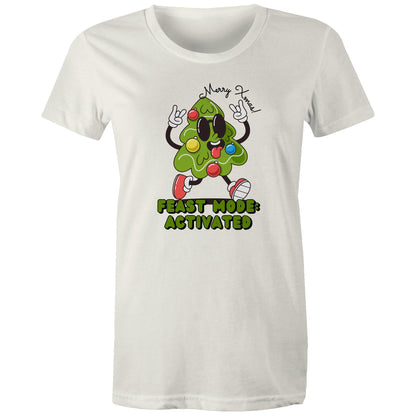 Christmas Feast Mode Activated - Womens T-shirt