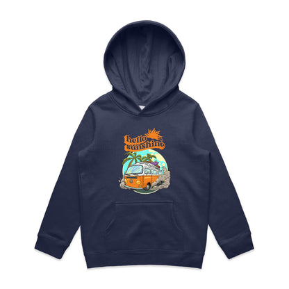 Hello Sunshine, Beach Van - Youth Supply Hood