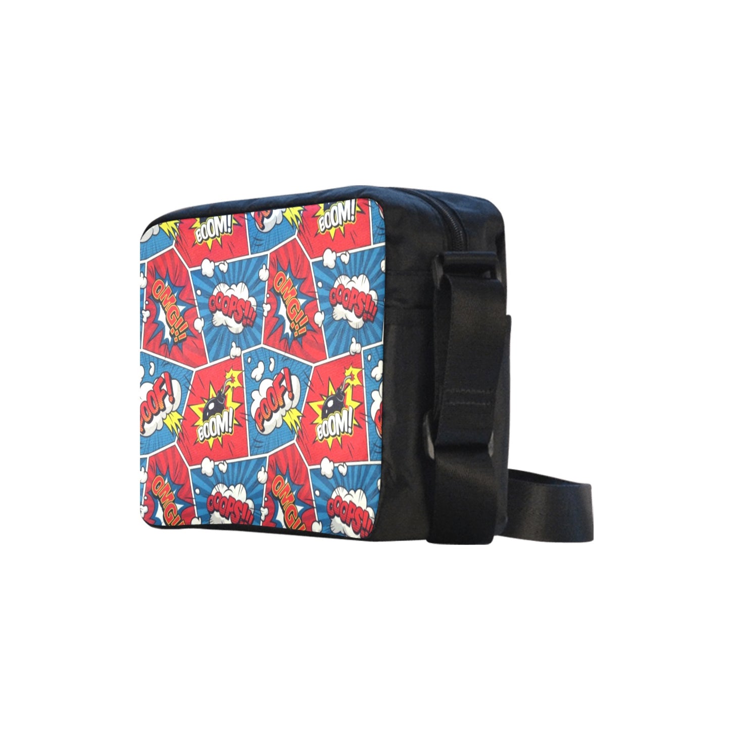 Comic Book Pop - Classic Cross-body Nylon Bag Messenger Bags comic Printed Offshore