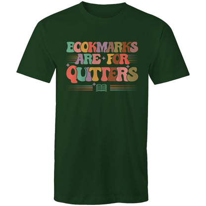 Bookmarks Are For Quitters - Mens T-Shirt